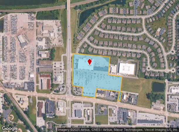 805 Joliet St, Dyer, IN Parcel Map