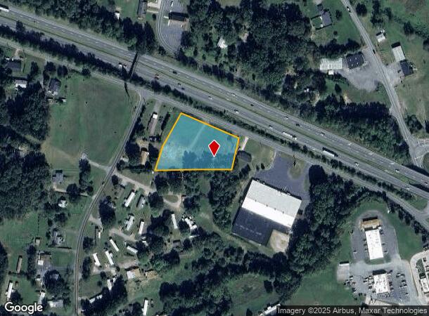 7580 Cavalier Way, Connelly Springs, NC Parcel Map