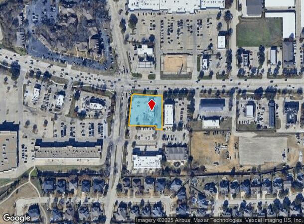 1909 Justin Rd, Flower Mound, TX Parcel Map