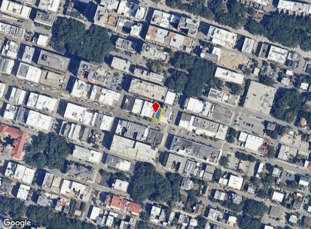 128 E Broughton St, Savannah, GA Parcel Map