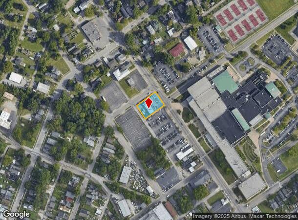  1041 Vincennes St, New Albany, IN Parcel Map