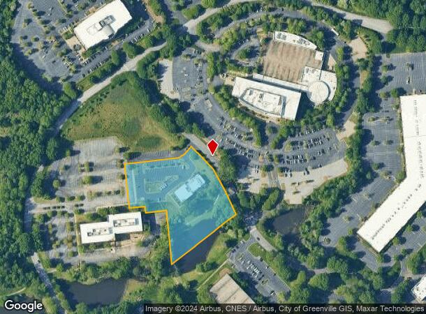  1301 Brookfield Blvd, Greenville, SC Parcel Map