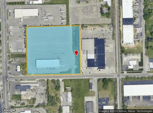  2501 Lippincott Blvd, Flint, MI Parcel Map