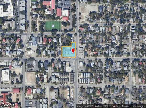  2101 Mccullough Ave, San Antonio, TX Parcel Map