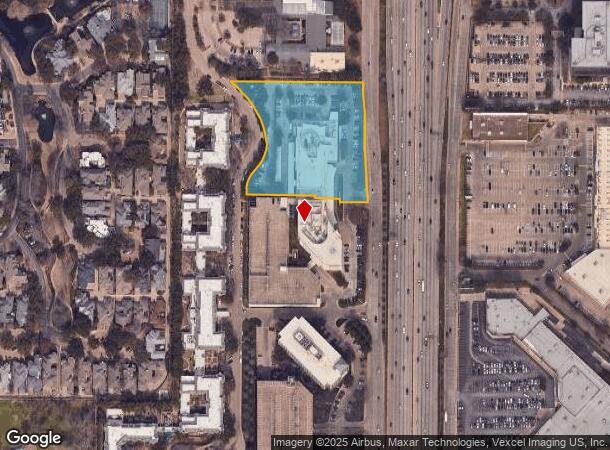 9301 N Central Expy, Dallas, TX Parcel Map
