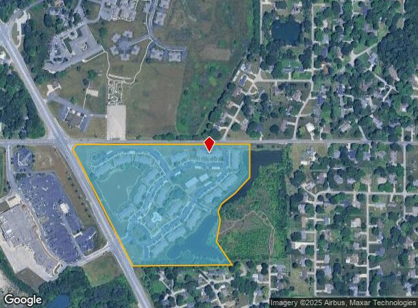 1800 N Scatterfield Rd, Anderson, IN Parcel Map