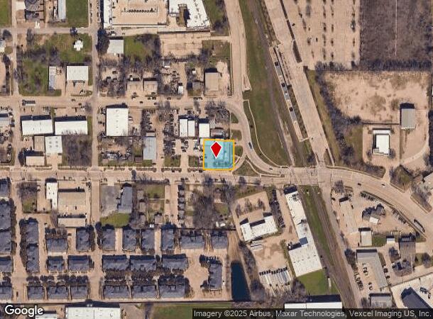  545 E Main St, Lewisville, TX Parcel Map