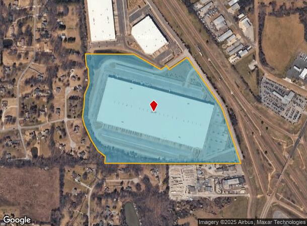  8331 Frontage Rd, Olive Branch, MS Parcel Map