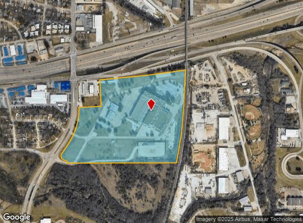 5701 Hemphill St, Fort Worth, TX Parcel Map