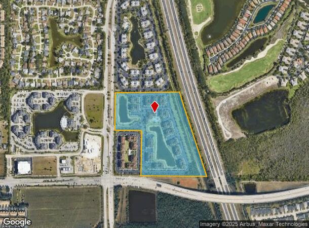 10100 Shephard St, Fort Myers, FL Parcel Map