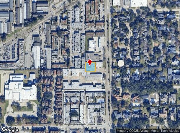  7580 Renwick Dr, Houston, TX Parcel Map