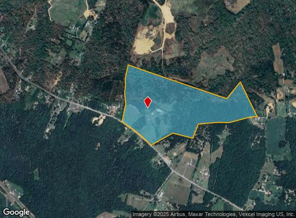 15710 Brandywine Rd, Brandywine, MD Parcel Map