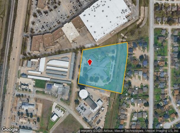 7804 Virgil Anthony Blvd, Watauga, TX Parcel Map