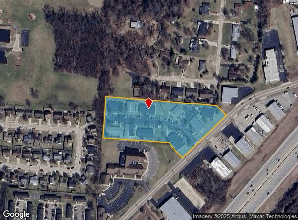 1 Ashgrove Ct, Franklin, OH Parcel Map