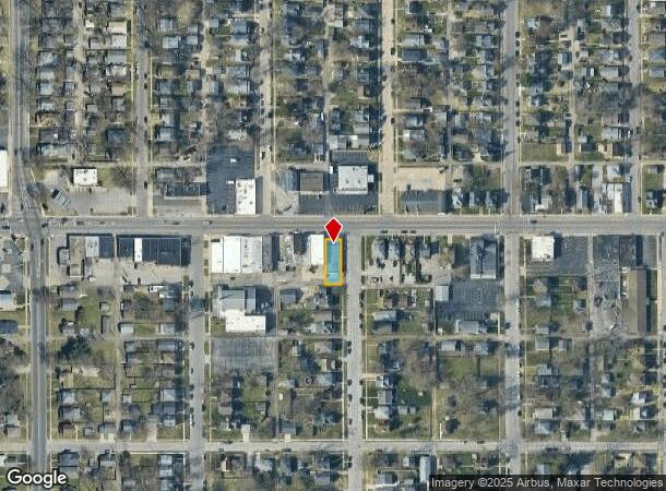  2416 Mishawaka Ave, South Bend, IN Parcel Map