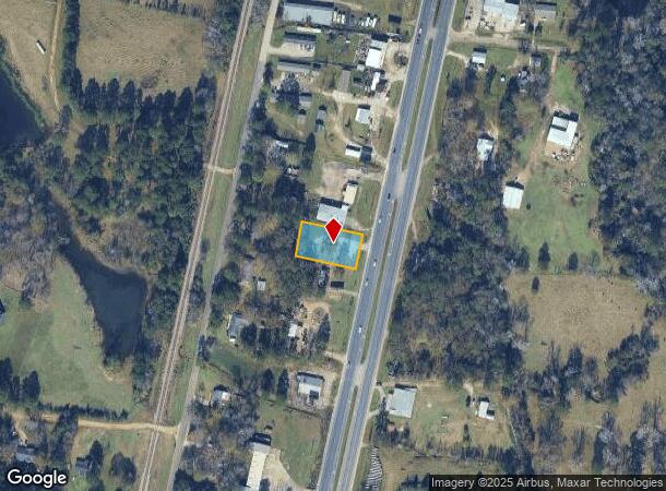 1449 N Temple Dr, Diboll, TX Parcel Map