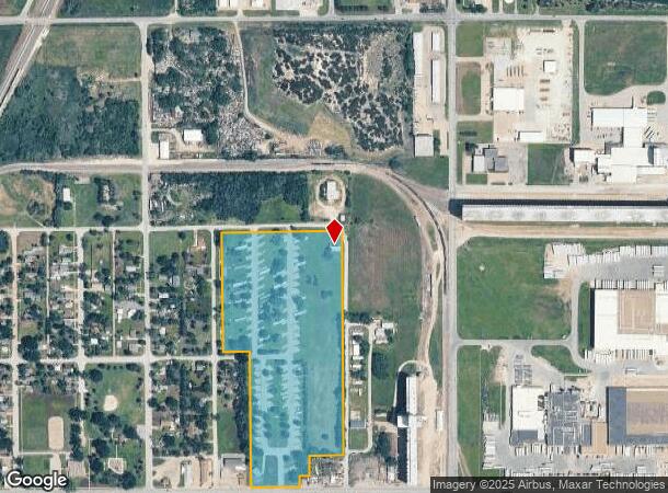 2214 E 4Th Ave, Hutchinson, KS Parcel Map