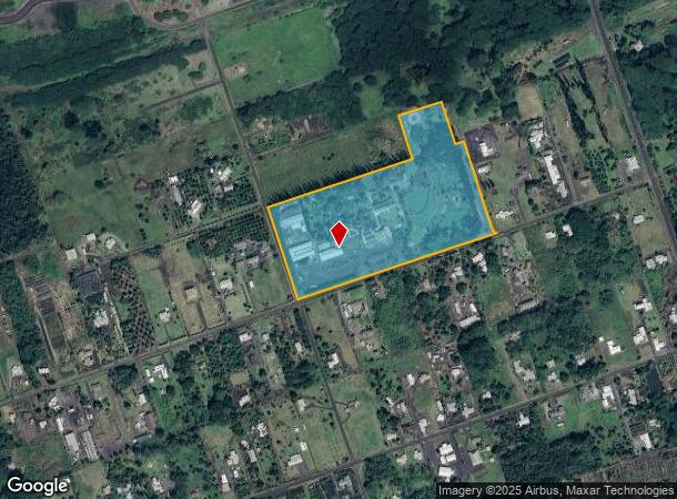 345 Makalika St, Hilo, HI Parcel Map