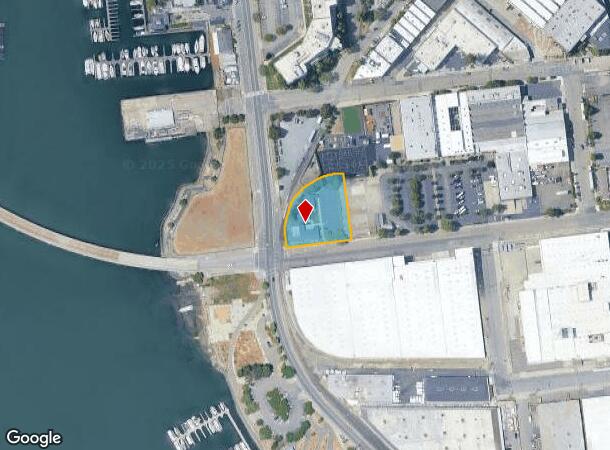 2100 Embarcadero, Oakland, CA Parcel Map