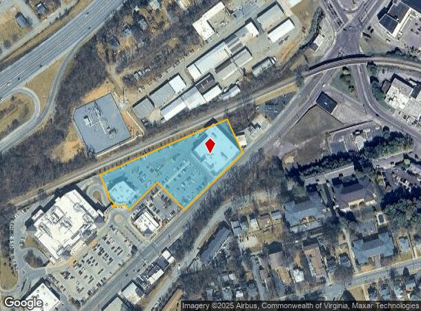 2219 Franklin Rd Sw, Roanoke, VA Parcel Map