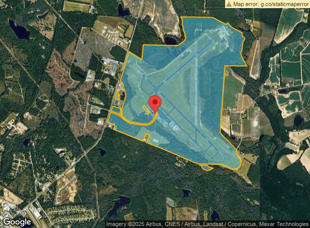  601 Airport Blvd, Statesboro, GA Parcel Map