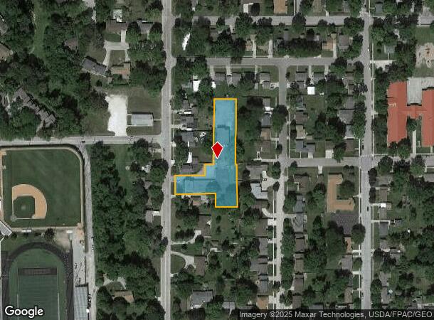  1305 N 22Nd St, Fort Dodge, IA Parcel Map