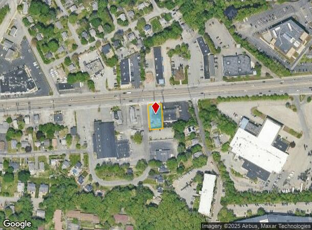 248 Worcester Rd, Framingham, MA Parcel Map