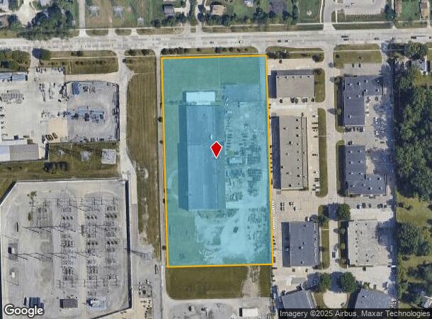  12800 E 10 Mile Rd, Warren, MI Parcel Map