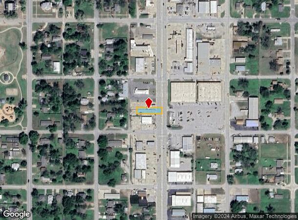  824 S 4Th St, Chickasha, OK Parcel Map