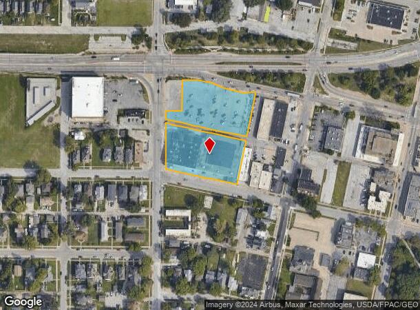  721-757 W Broadway, Council Bluffs, IA Parcel Map