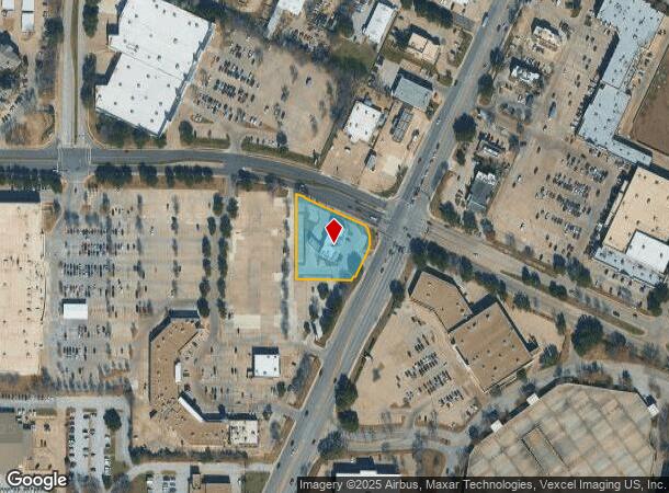  3800 S Cooper St, Arlington, TX Parcel Map