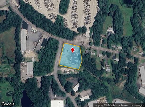  168 Mendon St, Bellingham, MA Parcel Map