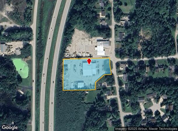  3125 Birch Rd, Suamico, WI Parcel Map