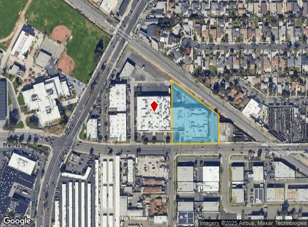  511 N Fairview St, Santa Ana, CA Parcel Map