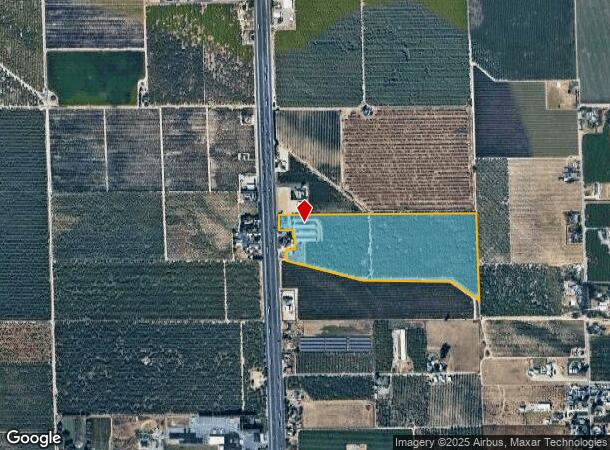  13120 S Highway 99 Rd, Manteca, CA Parcel Map
