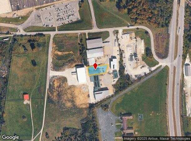  1060 Cable Ct, Lawrenceburg, KY Parcel Map