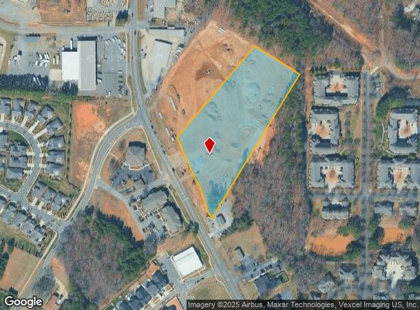  18816 W Catawba Ave, Cornelius, NC Parcel Map