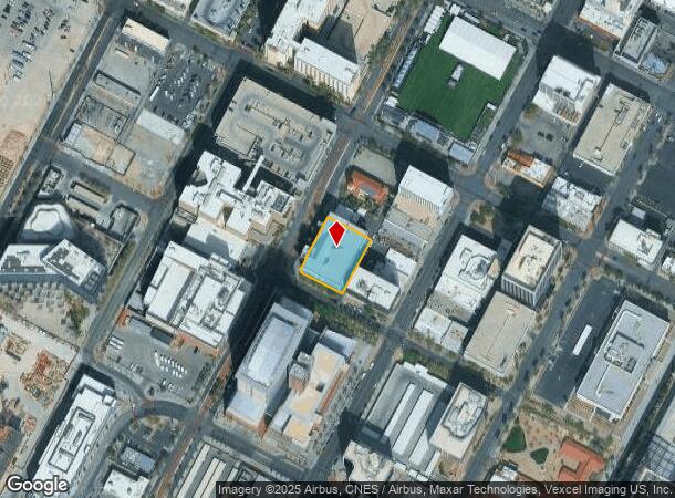 321 S Casino Center Blvd, Las Vegas, NV Parcel Map