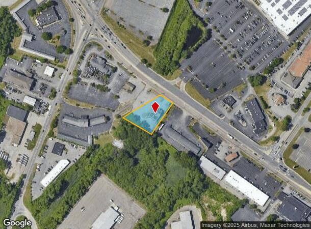  1151 Fall River Ave, Seekonk, MA Parcel Map