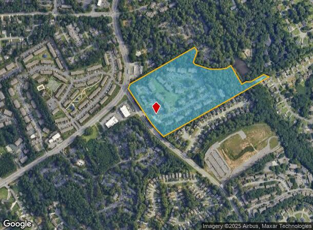 1250 Old Norcross Tucker Rd, Tucker, GA Parcel Map