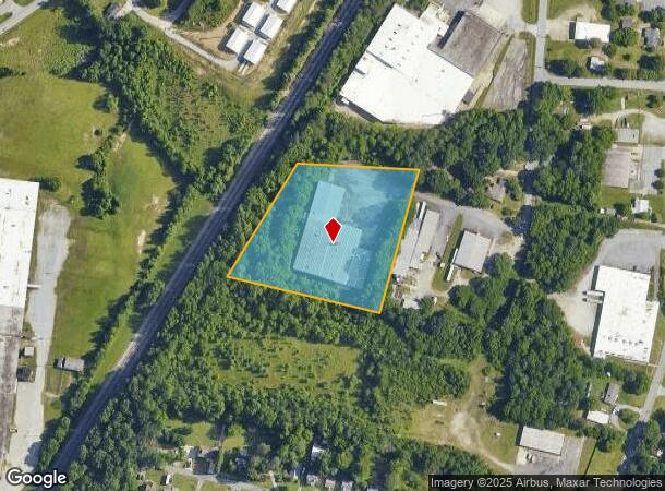  414 Berkley St, High Point, NC Parcel Map