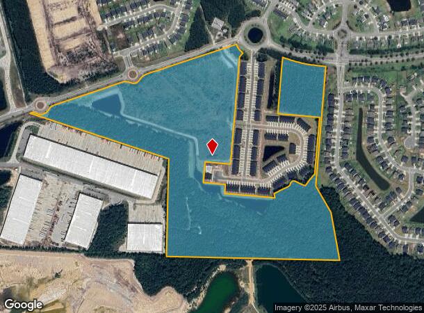  691 Highlands Blvd S, Savannah, GA Parcel Map