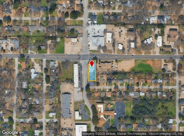  1116 W Randol Mill Rd, Arlington, TX Parcel Map