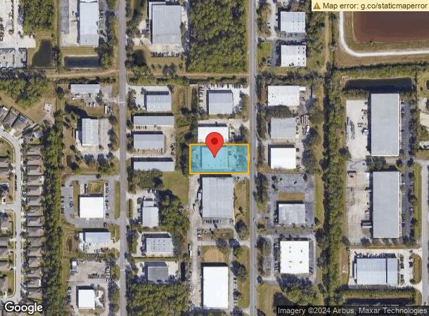  150 East Dr, West Melbourne, FL Parcel Map