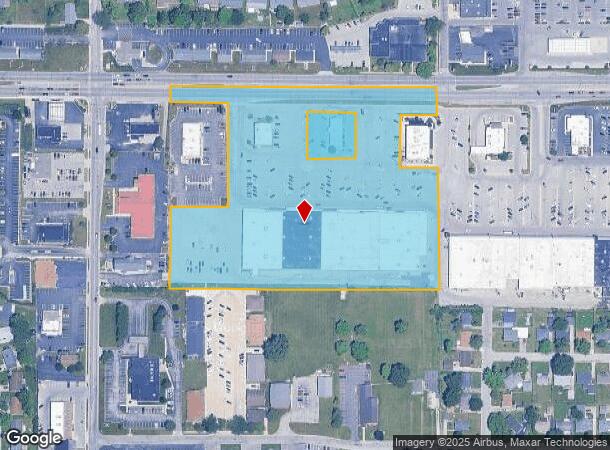 1801 W Mcgalliard Rd, Muncie, IN Parcel Map