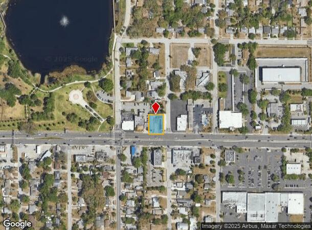  1616 Gulf To Bay Blvd, Clearwater, FL Parcel Map