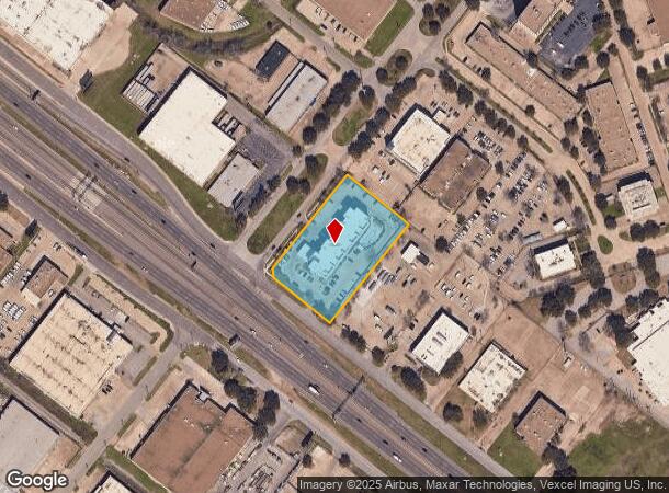  8300 John W Carpenter Fwy, Dallas, TX Parcel Map
