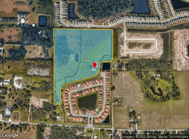  12345 Parrish Cemetary Rd, Parrish, FL Parcel Map