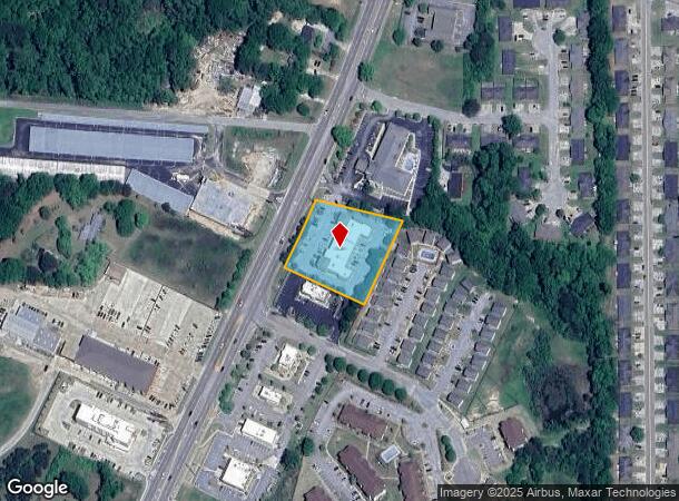 2021 S College St, Auburn, AL Parcel Map