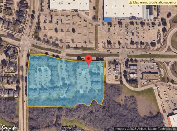  1000 Valley Ridge Blvd, Lewisville, TX Parcel Map